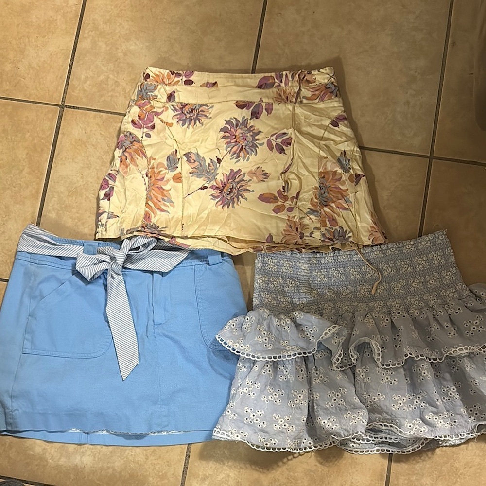 Lot of skirt/skort sz 0 lily Pulitzer